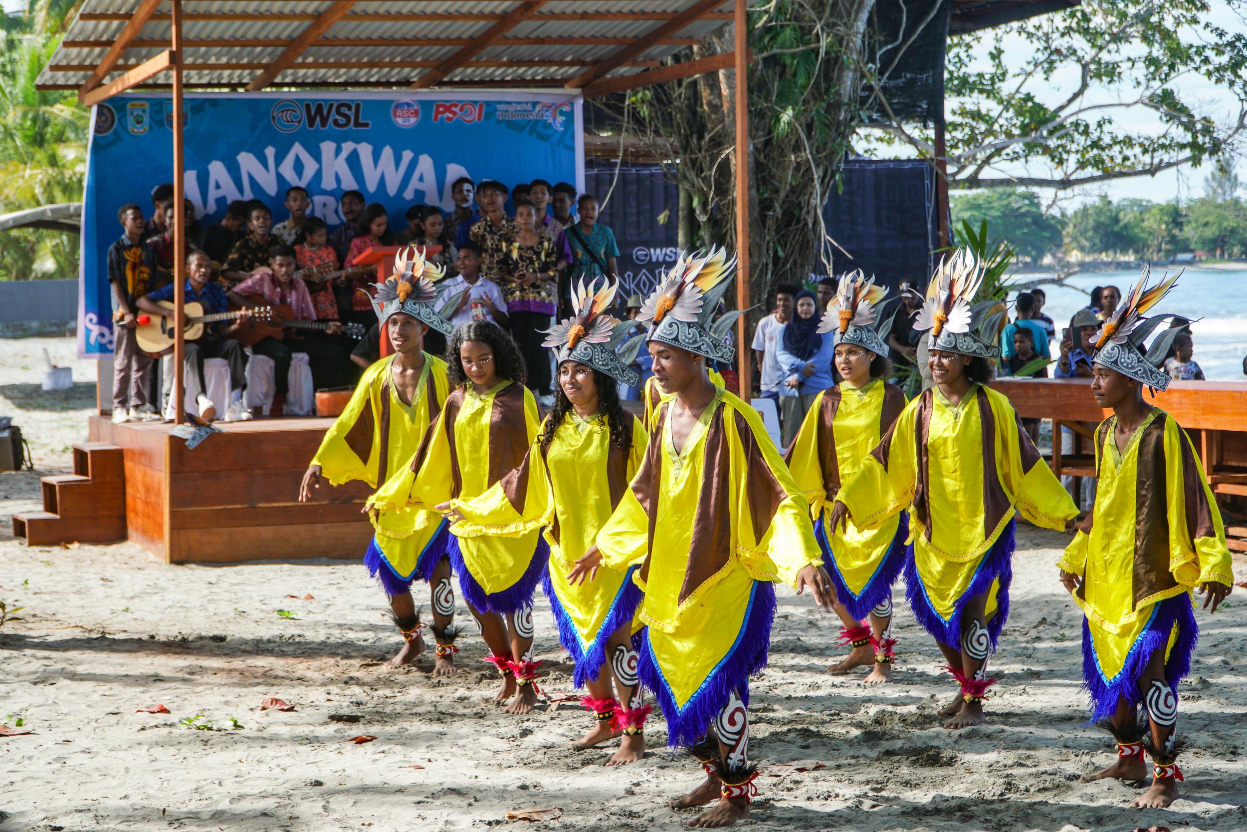 Qualifying Series Competitors See First Action on Day One of Manokwari Pro in West Papua